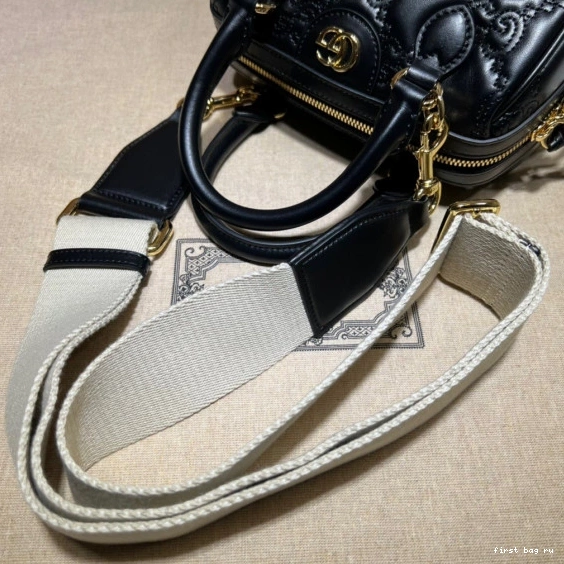 Firstbag ru top handle bag leather matelassé GUCCI GG 0719